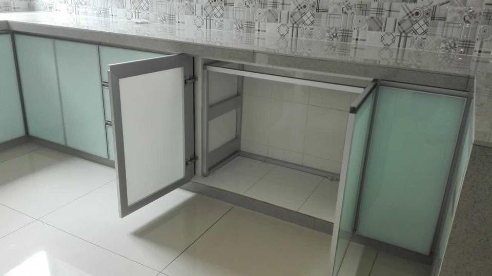 Public EMPRO Facebook reference showing completed cabinetry with storage detail