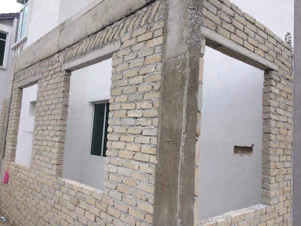Public EMPRO Facebook reference showing renovation construction and site progress